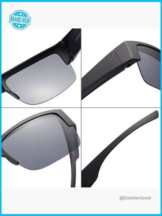Polarized Fit Over Glasses Sunglasses Retro Classic Style UV Protection main image 2